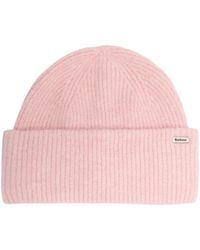 Barbour - Light Ribbed Knit Beanie - Lyst