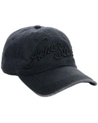 Acne Studios - Logo-Embroidered Cap - Lyst