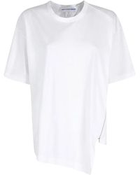 Comme des Garçons - Comme Des Garçons Shirt Zip Detailed T-Shirt - Lyst