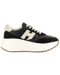 Hogan - H696 Lace-Up Sneakers - Lyst