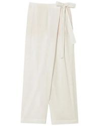 Twinset - Muslin Palazzo Trousers - Lyst
