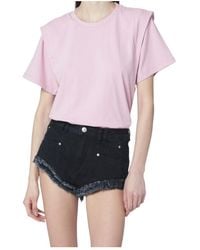 Isabel Marant - Zelitos Shoulder Pad T-Shirts - Lyst