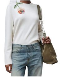 Dior - Long-Sleeved Wool Knit Sweater - Lyst