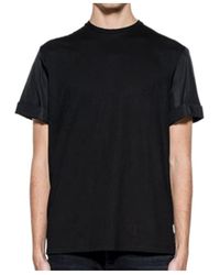 Neil Barrett - T-Shirt With Round Neck And Short Sleeves - Lyst