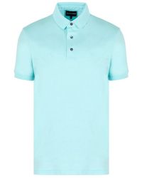 Emporio Armani - Short-Sleeved Polo Shirt - Lyst