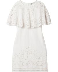 Sea - Lula Layered Broderie Anglaise Mini Dress - Lyst