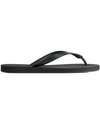 Balenciaga - Logo Printed Thong Sandals - Lyst