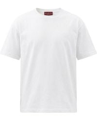 Gucci - Logo Embroidered Crewneck T-Shirt - Lyst