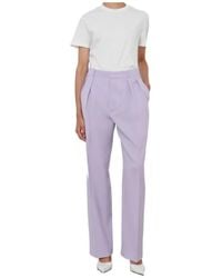 Wardrobe NYC - Pleated Tailored Trousers - Lyst