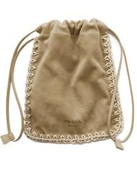 Prada - Suede Smartphone Case - Lyst