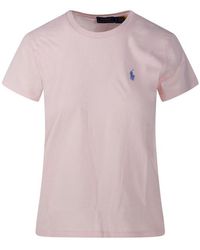 Ralph Lauren - Polo Logo Crewneck T-Shirt - Lyst