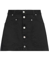 DIESEL - Colored Denim Umbrella Skirt - Lyst