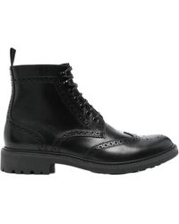 Saint Laurent - Round-Head Short Boots - Lyst