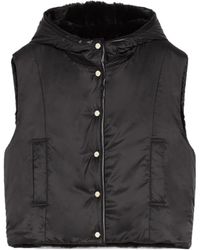 Max Mara - The Cube Felix Reversible Puffer Vest - Lyst