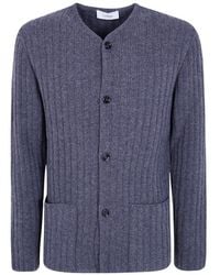 Lardini - Long Sleeve Buttoned Cardigan - Lyst
