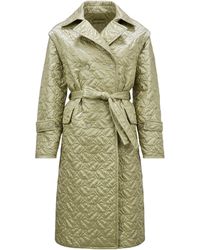 Moncler - Samare Belted Quilted Coat - Lyst