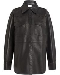 P.A.R.O.S.H. - Leather Western-Style Leather Jacket - Lyst