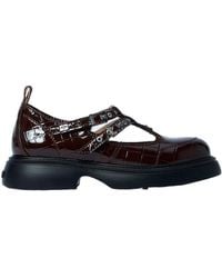 Ganni - Butterfly Mary Jane Round Toe Shoes - Lyst
