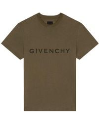 Givenchy - Logo Printed Crewneck T-Shirt - Lyst
