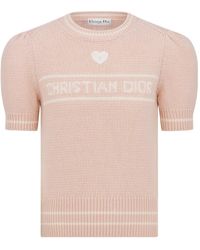 Dior - Short-Sleeved Sweater - Lyst
