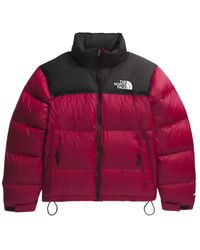 The North Face - Zippered Long-Sleeved Down Jacket - Lyst
