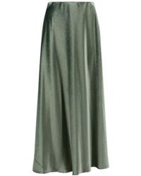 Alberta Ferretti - Flowing Silhouette Skirt With Soft Drape - Lyst