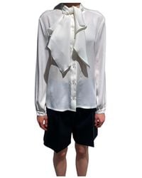 Max Mara - Classic Collar Long Sleeved Shirt - Lyst