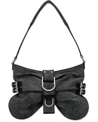 Blumarine - Small Butterfly Leather Shoulder Bag - Lyst