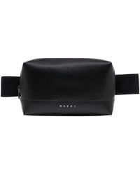 Marni - Logo Detailed Zipped Belt Bag - Lyst