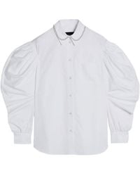 Simone Rocha - Long-Sleeved Collared Shirt - Lyst