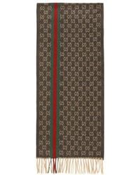 Gucci - Logo Detail Scarf - Lyst
