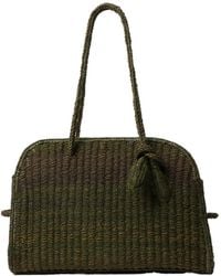 Jacquemus - Turismo Bow Detailed Bowling Bag - Lyst