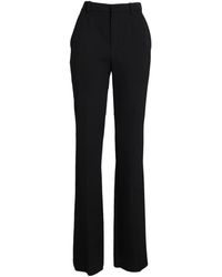 Saint Laurent - Solid Color Straight Suit Pants - Lyst