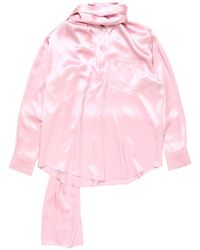 Acne Studios - Pinstriped Pencil Skirt - Lyst