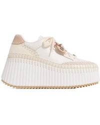 Chloé - Nama Wedge Sneaker - Lyst