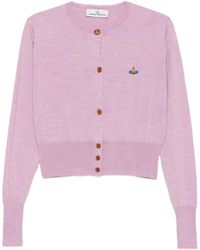 Vivienne Westwood - Bea Orb-Embellished Button Cardigan - Lyst