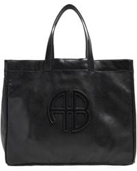 Anine Bing - Large Rio Logo Patch Tote Bag - Lyst