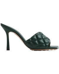 Bottega Veneta - Padded High-Heeled Sandals - Lyst