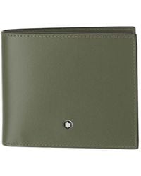 Montblanc - Logo Stud Bi-Fold Wallet - Lyst