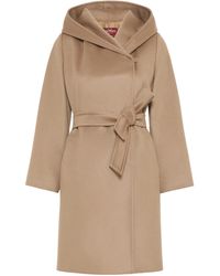 Max Mara - Studio Mstnewmang Broadcloth Robe Coat - Lyst