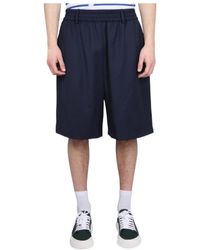 Ami Paris - Ami De Coeur Knee-Length Track Shorts - Lyst