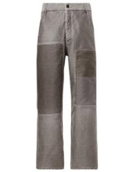 Visvim - Pastoral Striped Cotton Wide-Leg Pants - Lyst