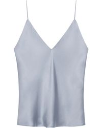 Anine Bing - Ellen V-Neck Spaghetti Straps Top - Lyst