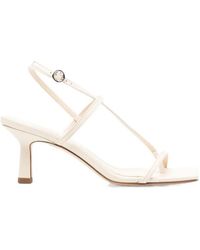 Aeyde - Square-Toe High-Heeled Sandals - Lyst