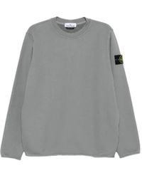 Stone Island - Compass-Motif Sweatshirt - Lyst