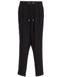 Balmain - Slouchy Tapered Pants - Lyst