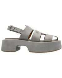 JW Anderson - Round Toe Flat Sandals - Lyst