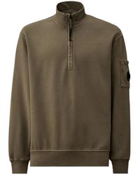 C.P. Company - Half-Zip Lens-Pocket Sweatshirt - Lyst