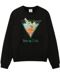 CASABLANCA - Graphic-Print Sweatshirt - Lyst