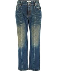 Versace - Slim-Fit Ripped Jeans - Lyst